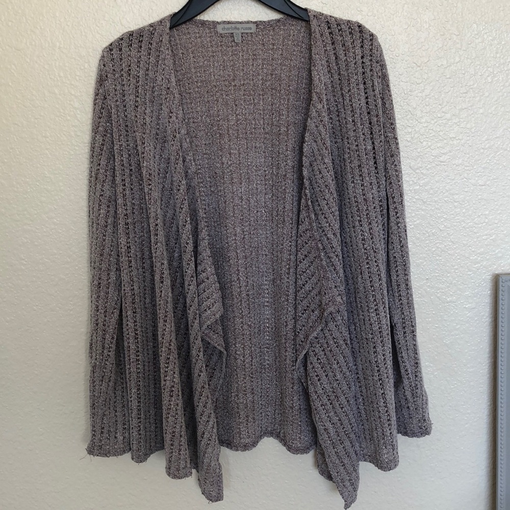 Charlotte Russe Light purple cardigan